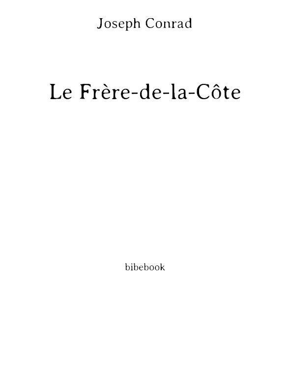 Le Frère de la Côte