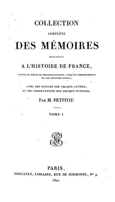Mémoires de Geoffroy de Ville-Hardouin