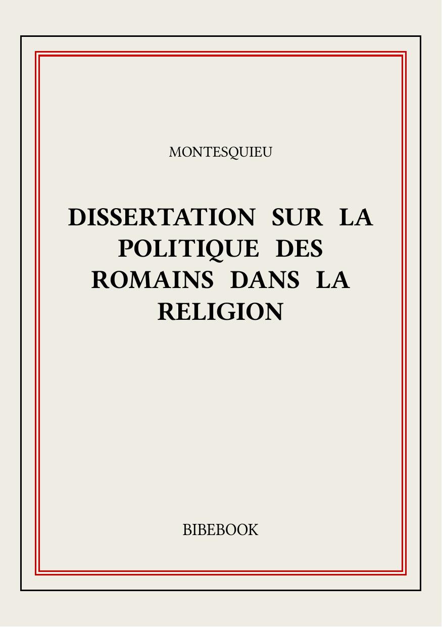 montesquieu charles-louis de secondat