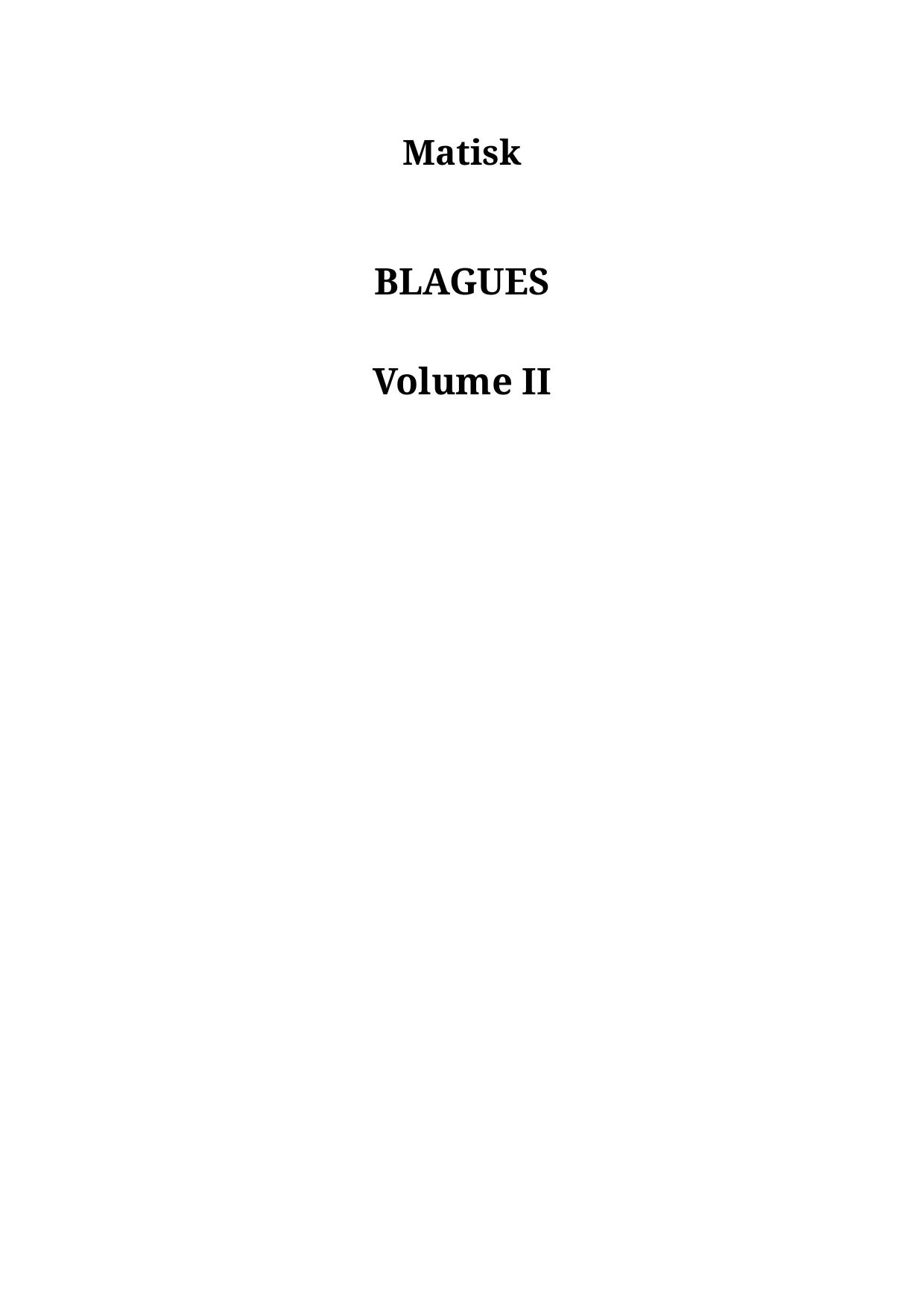Blagues
