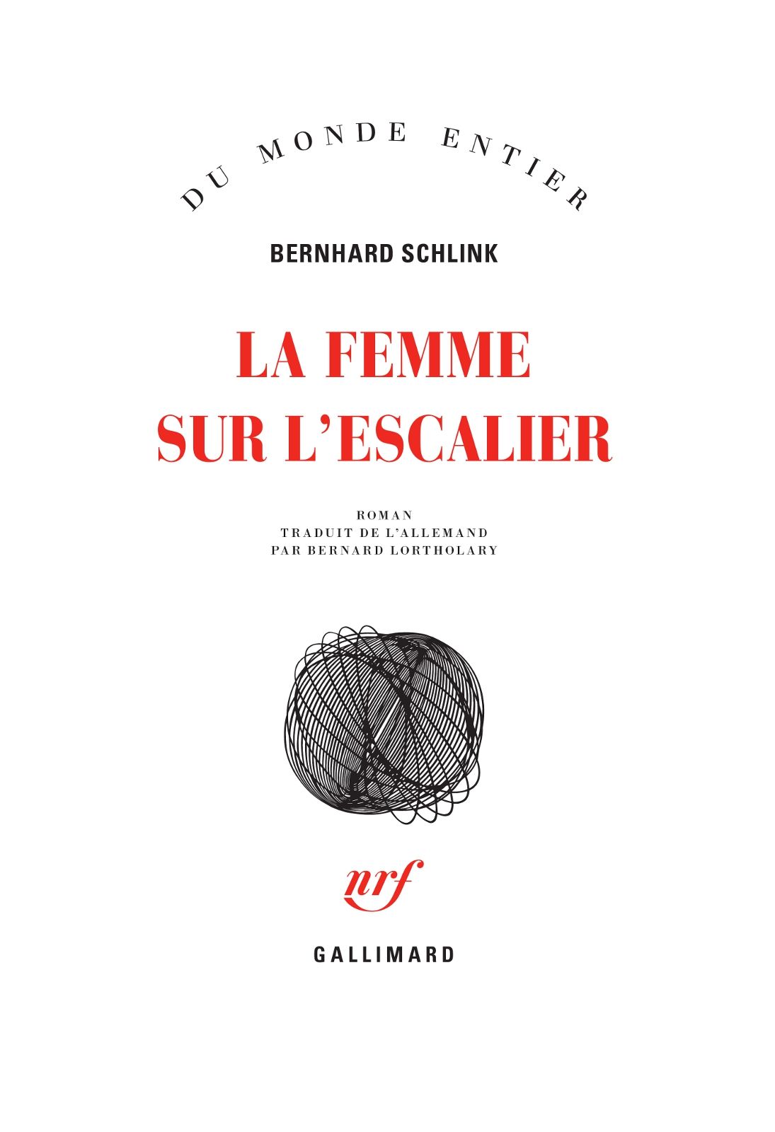 La femme sur l'escalier