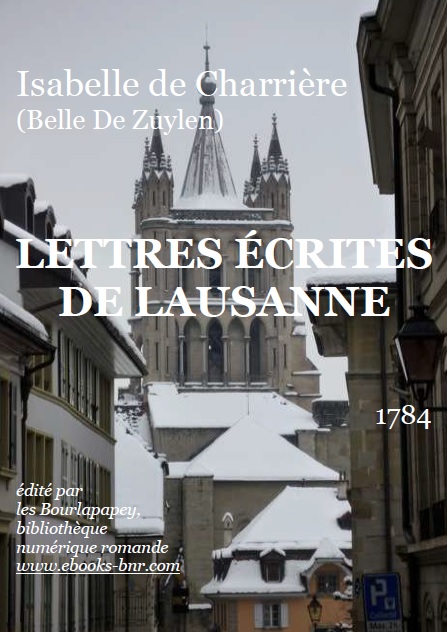 Lettres écrites de Lausanne