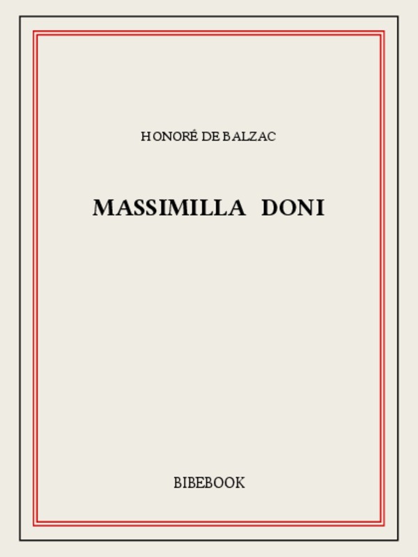 Massimilla Doni